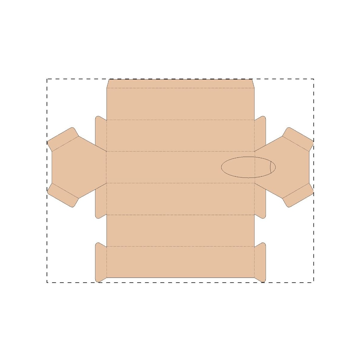 Volledig oppervlak (37,9 x 28,8 cm)