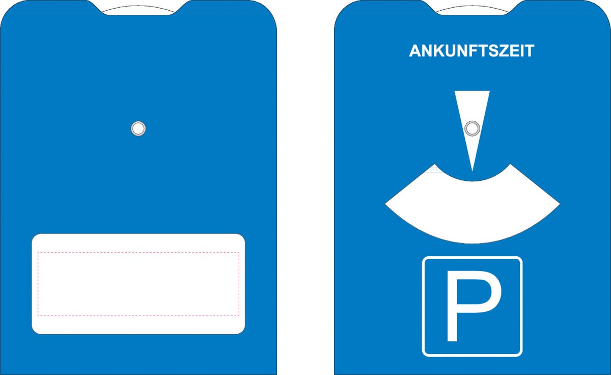 in het reclameveld (8x2,5 cm)