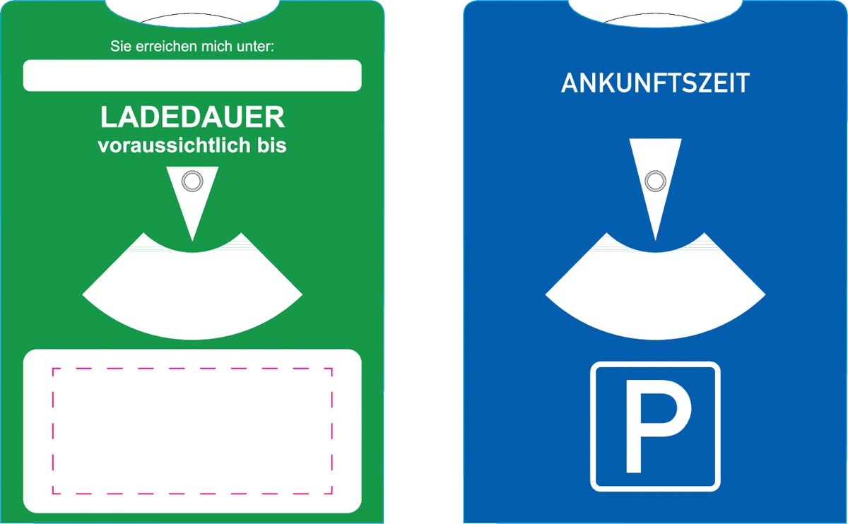 in het reclameveld (8x3,6 cm)