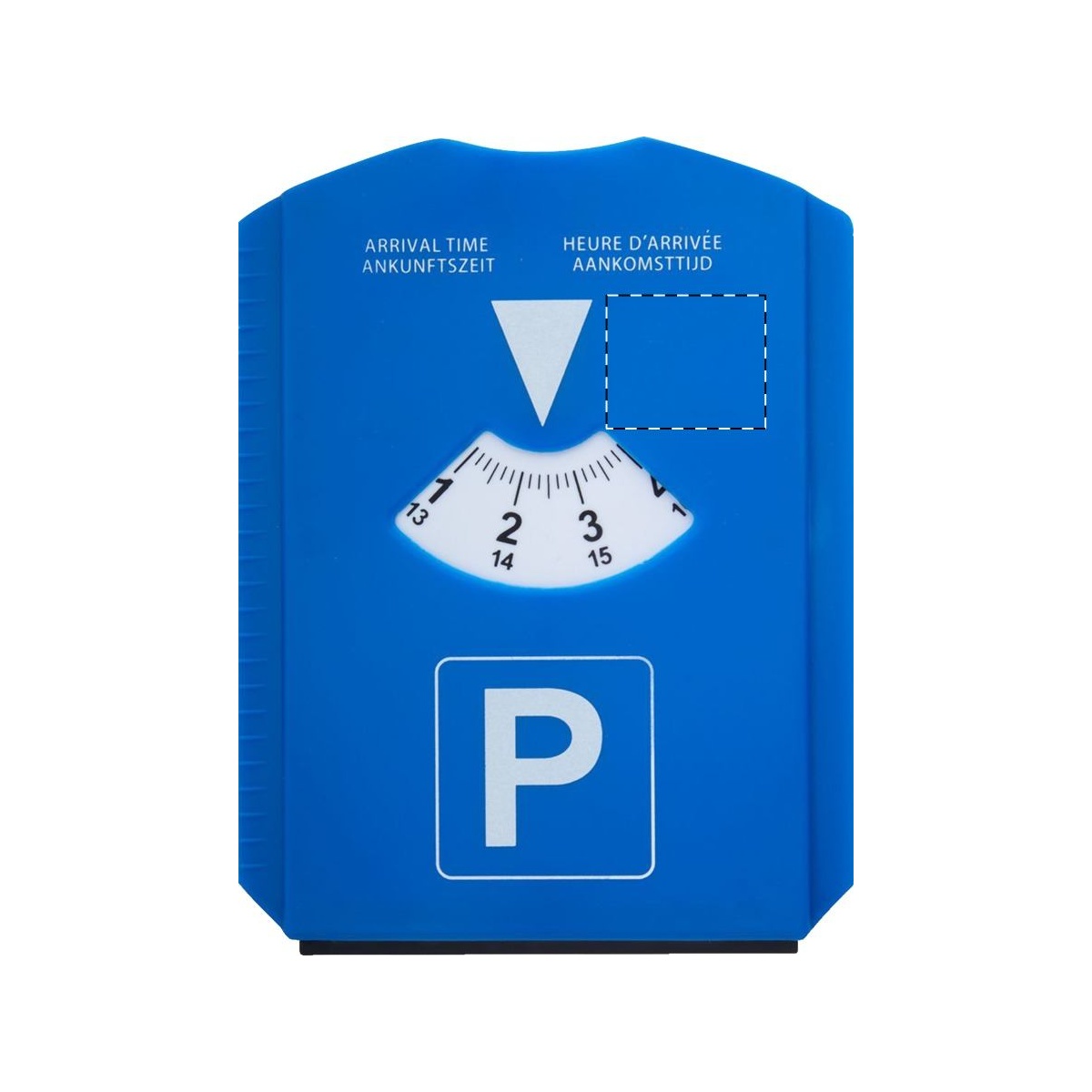 Voorkant - links (bij het hart) (2,5 x 2 cm)