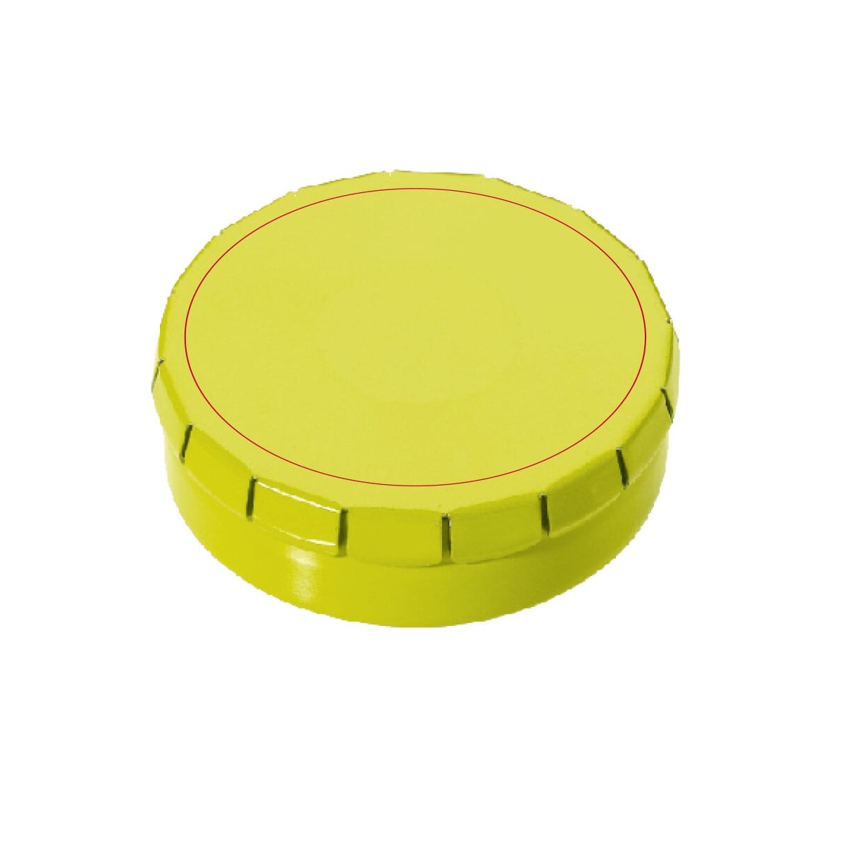 Op de deksel (Ø 40 mm)