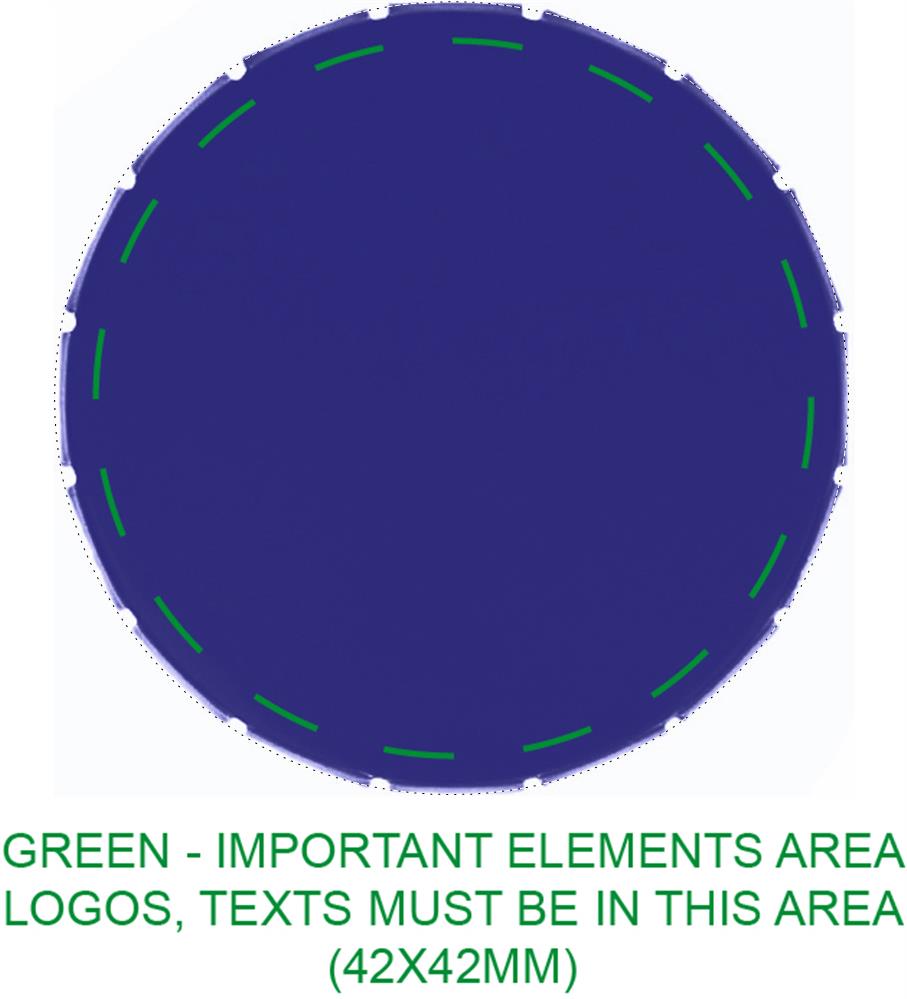 Voorkant (4,7 x 4,7 cm)