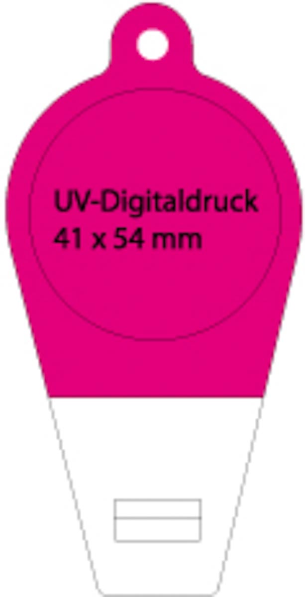 op bovenkant volf. (5,4x4,1 cm)