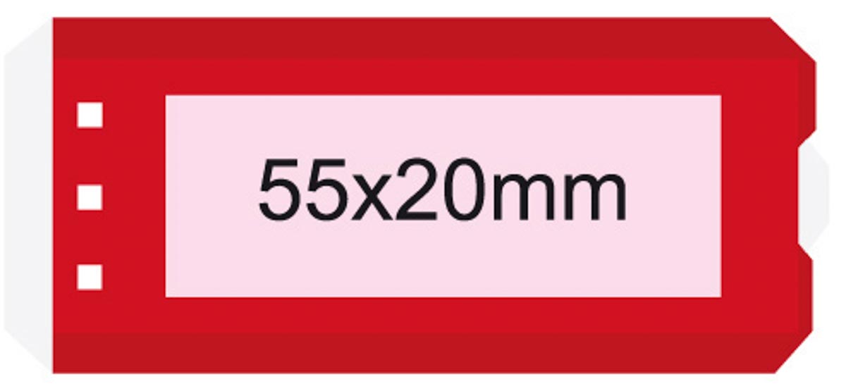 Middenonder (5,5x2 cm)