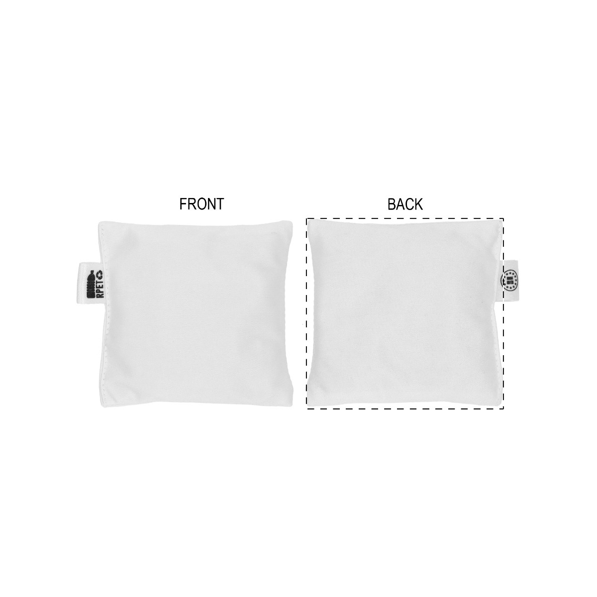 Volledig oppervlak (12 x 12 cm)