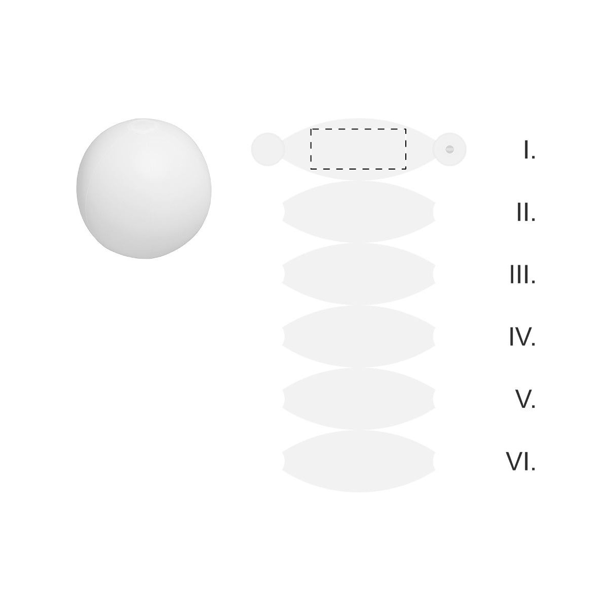 Segment 1 (16 x 5 cm)