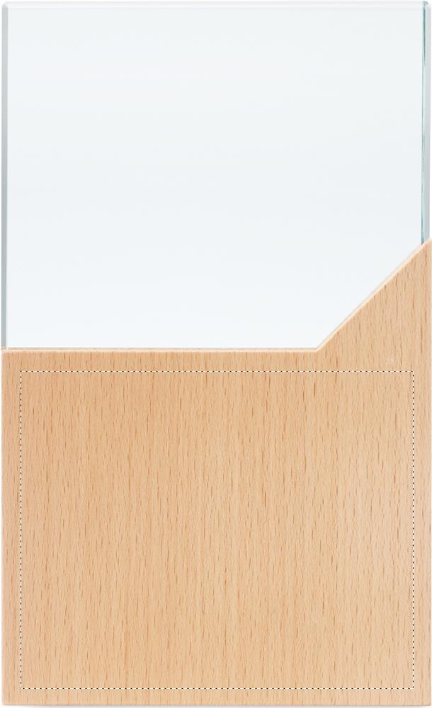 Zijde 1 hout (9 x 11 cm)