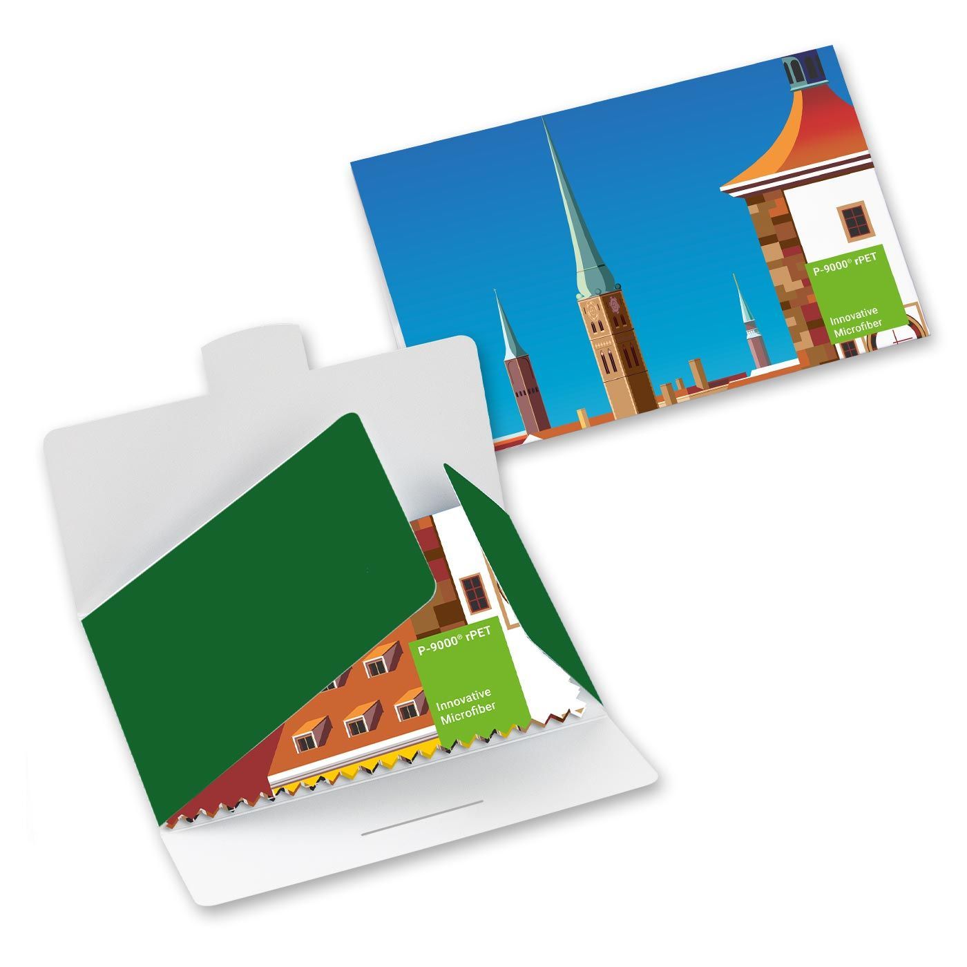 Voorzijde volledig oppervlak (20 x 20 cm)