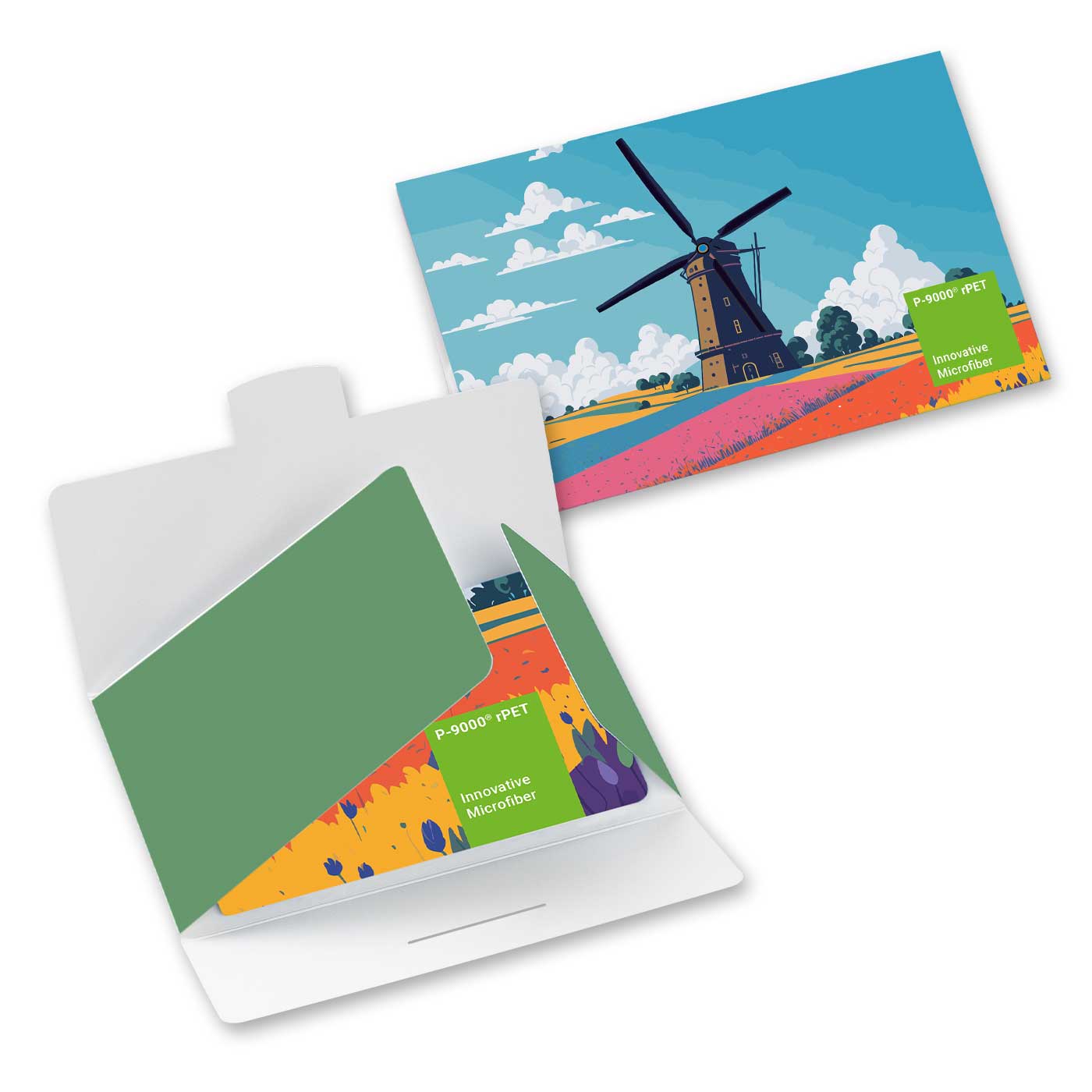 Voorzijde volledig oppervlak (21 x 15 cm)