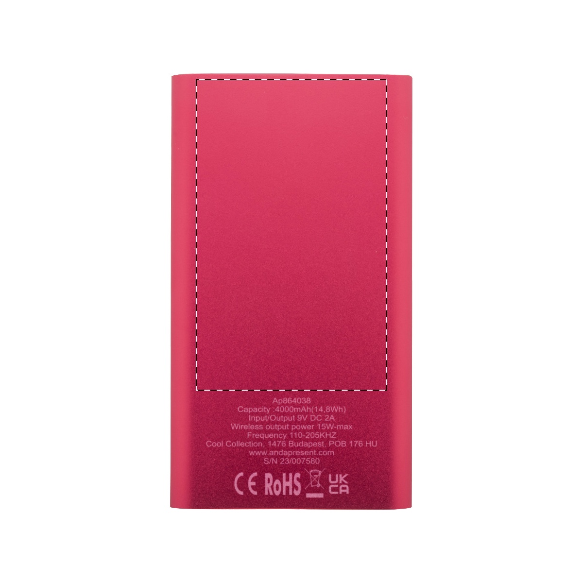 Achterkant (5 x 10 cm)