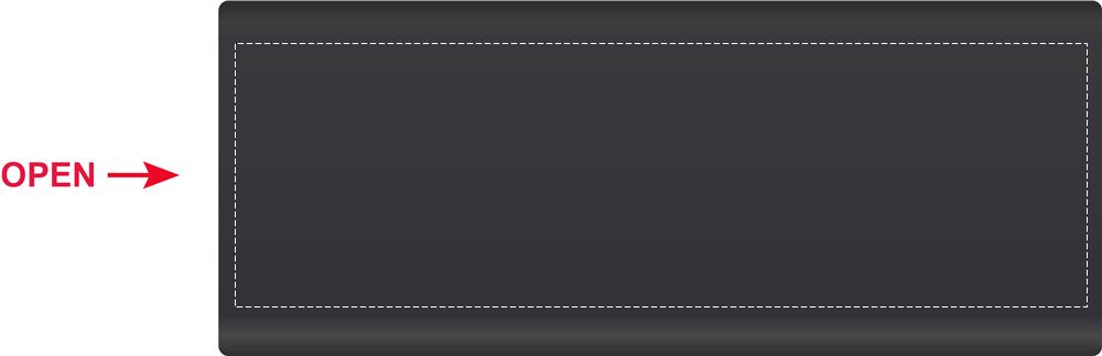 Achterzijde (5 x 16 cm)