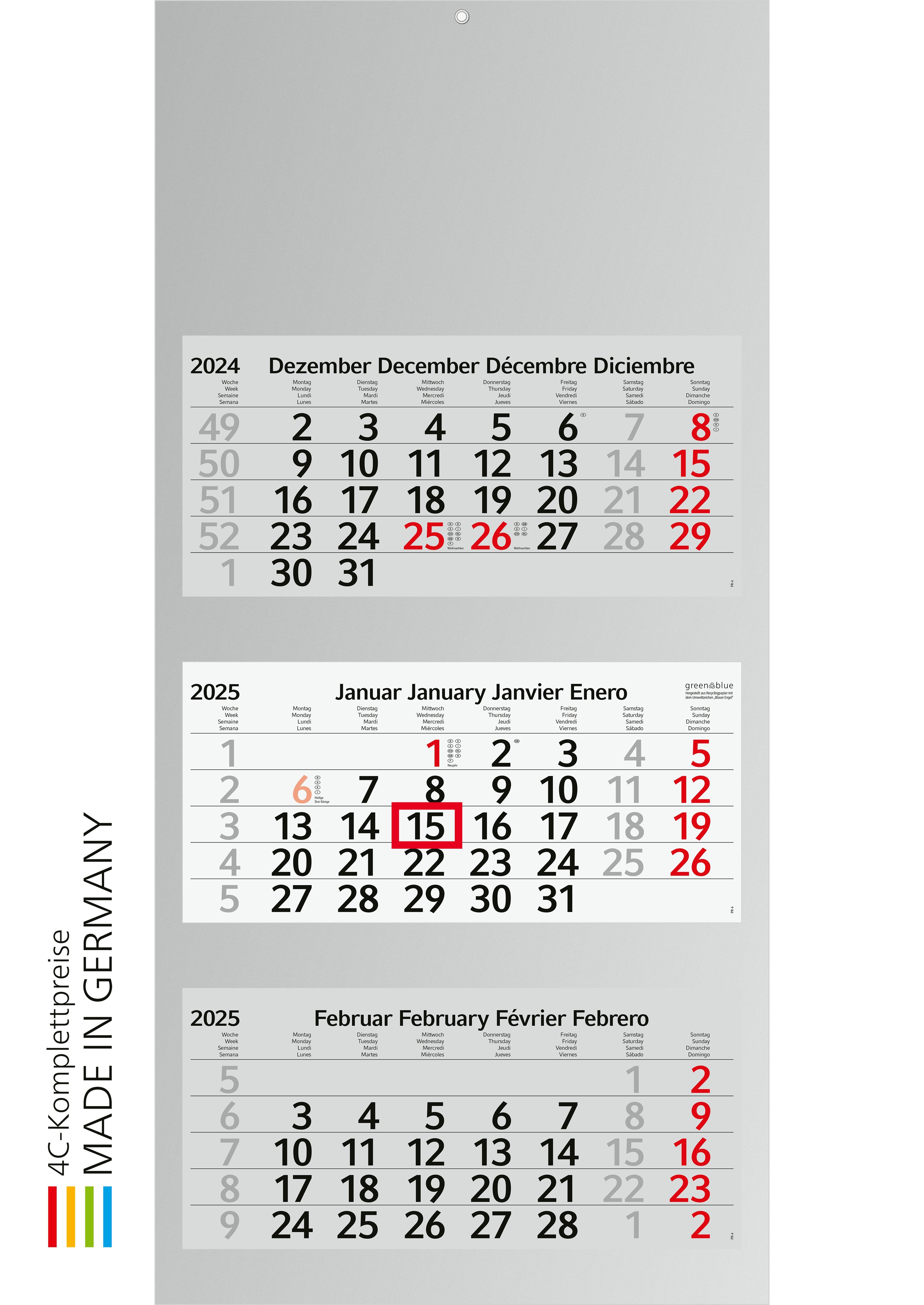 Volledige achterkant (33,6 x 70,6 cm)