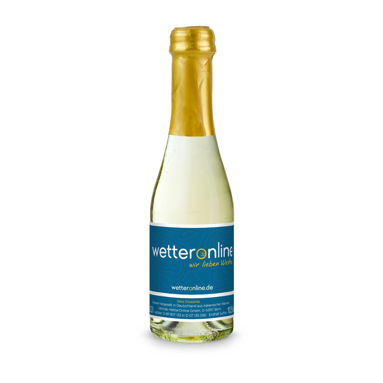 op de fles (13,6 x 5,6 cm)