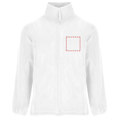 linker borst (10 x 10 cm)