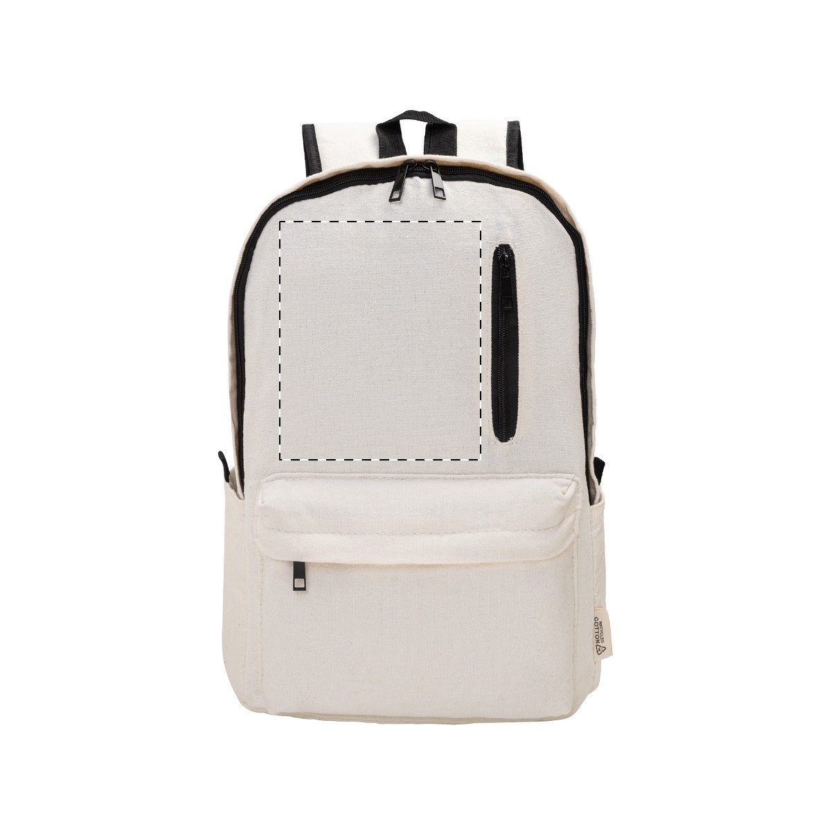 Boven tas (6 x 6 cm)