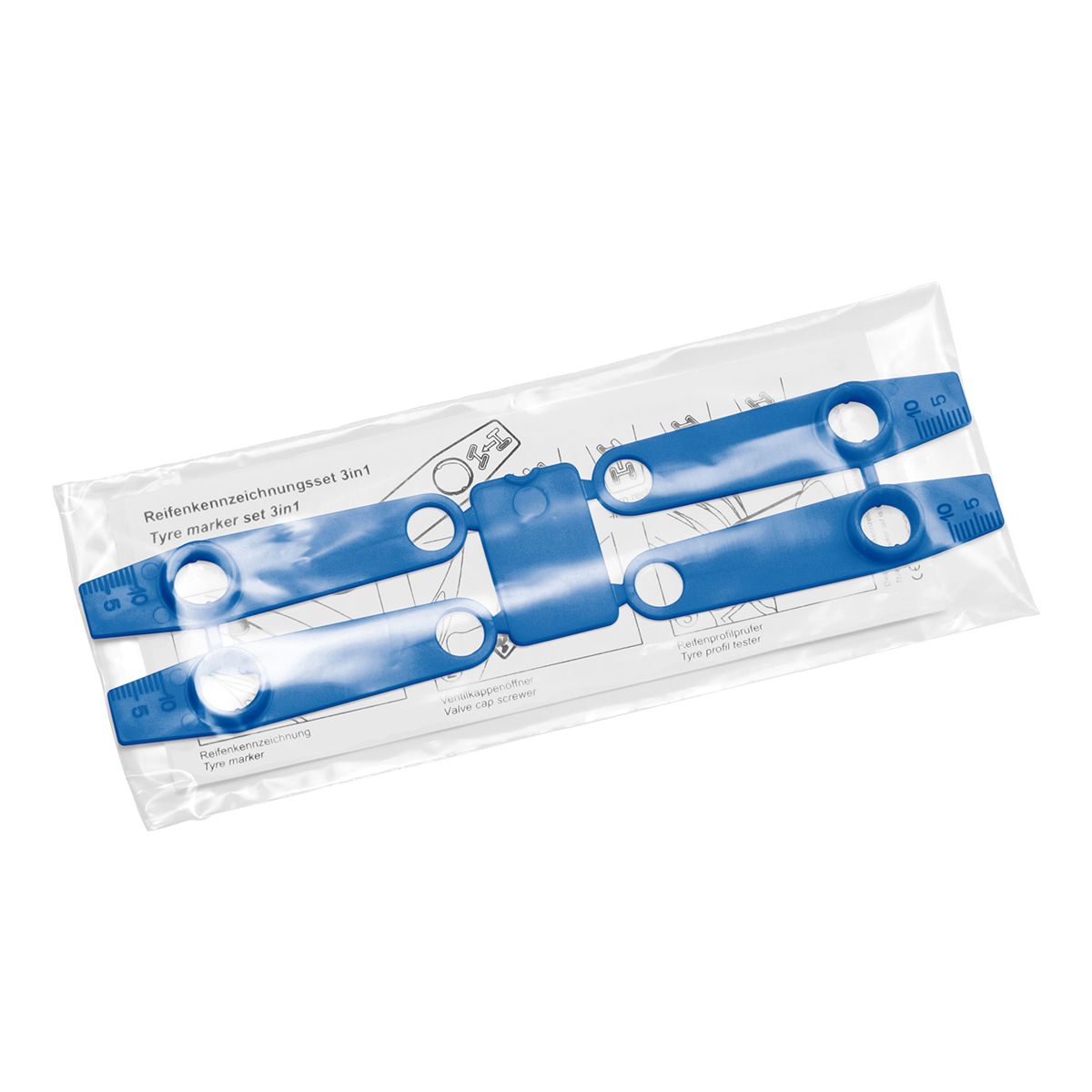 Voorzijde (1 x 2,5 cm)