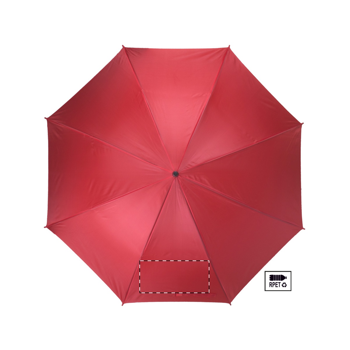 Segment 1 met sluitband (segmentnummering met de klok mee) (20 x 15 cm)