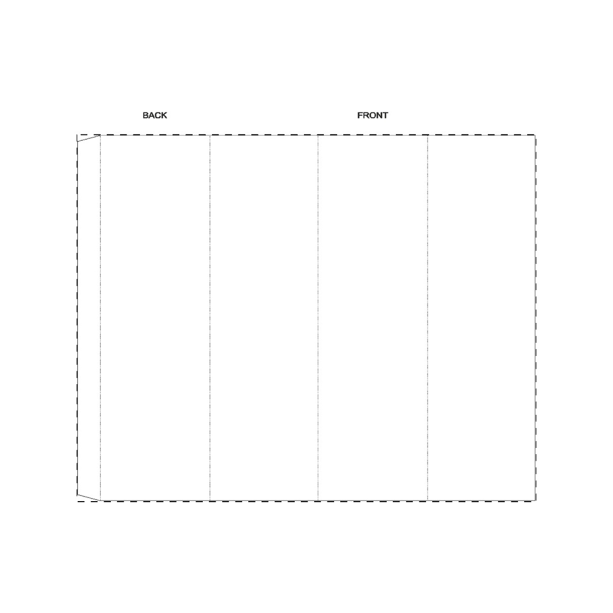 Maßgefertigte Papierbanderole (318 x 254 mm)