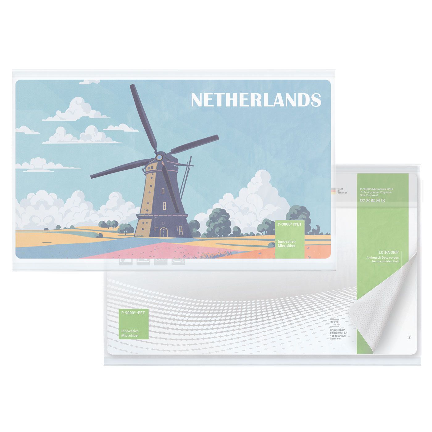 Voorzijde volledig oppervlak (28 x 16 cm)