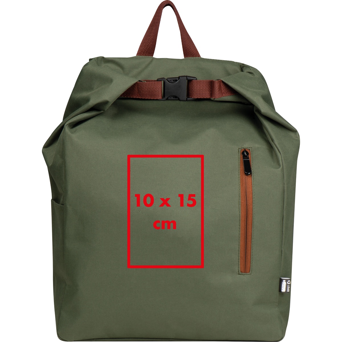 Op de voorkant (10 x 15 cm)