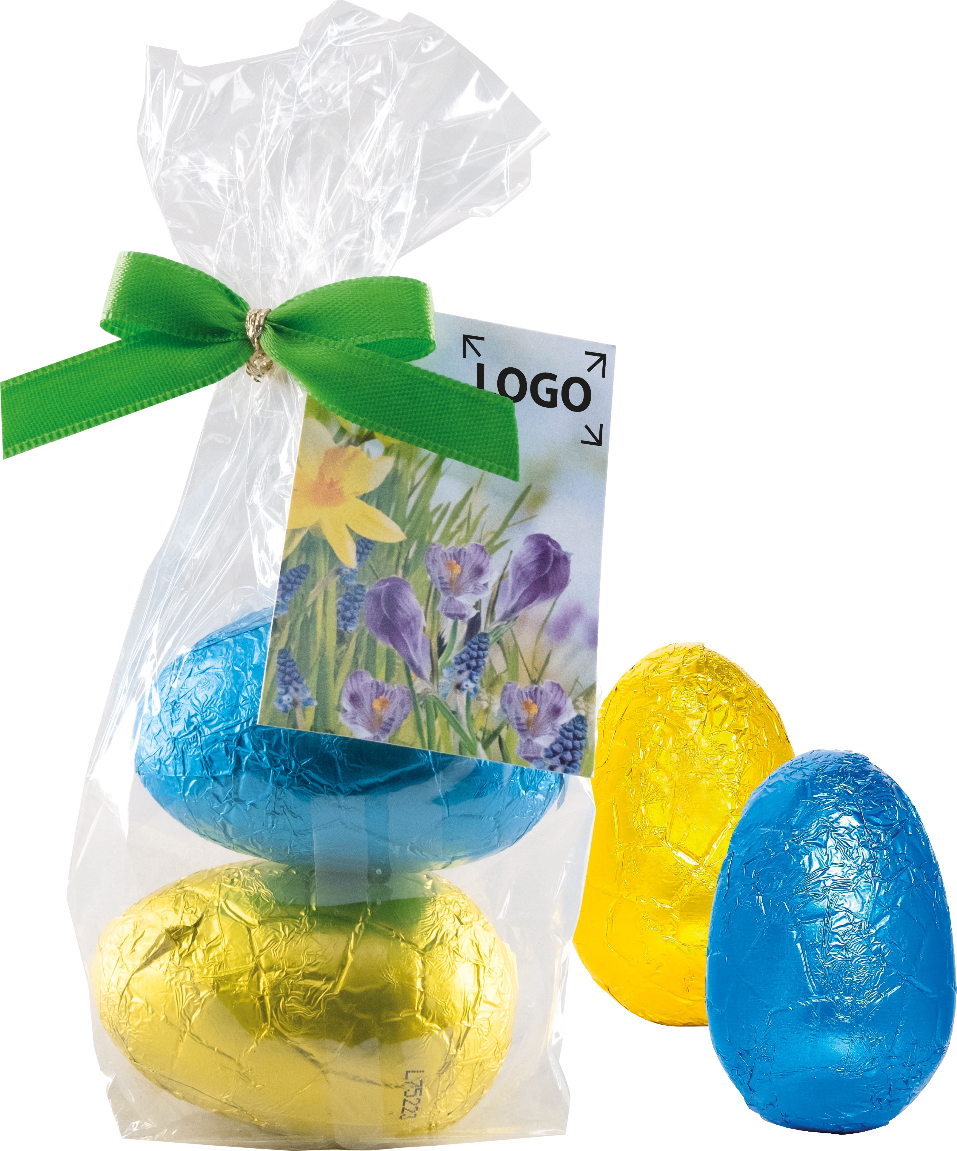 op de kaart (4,0 x 6,0 cm)