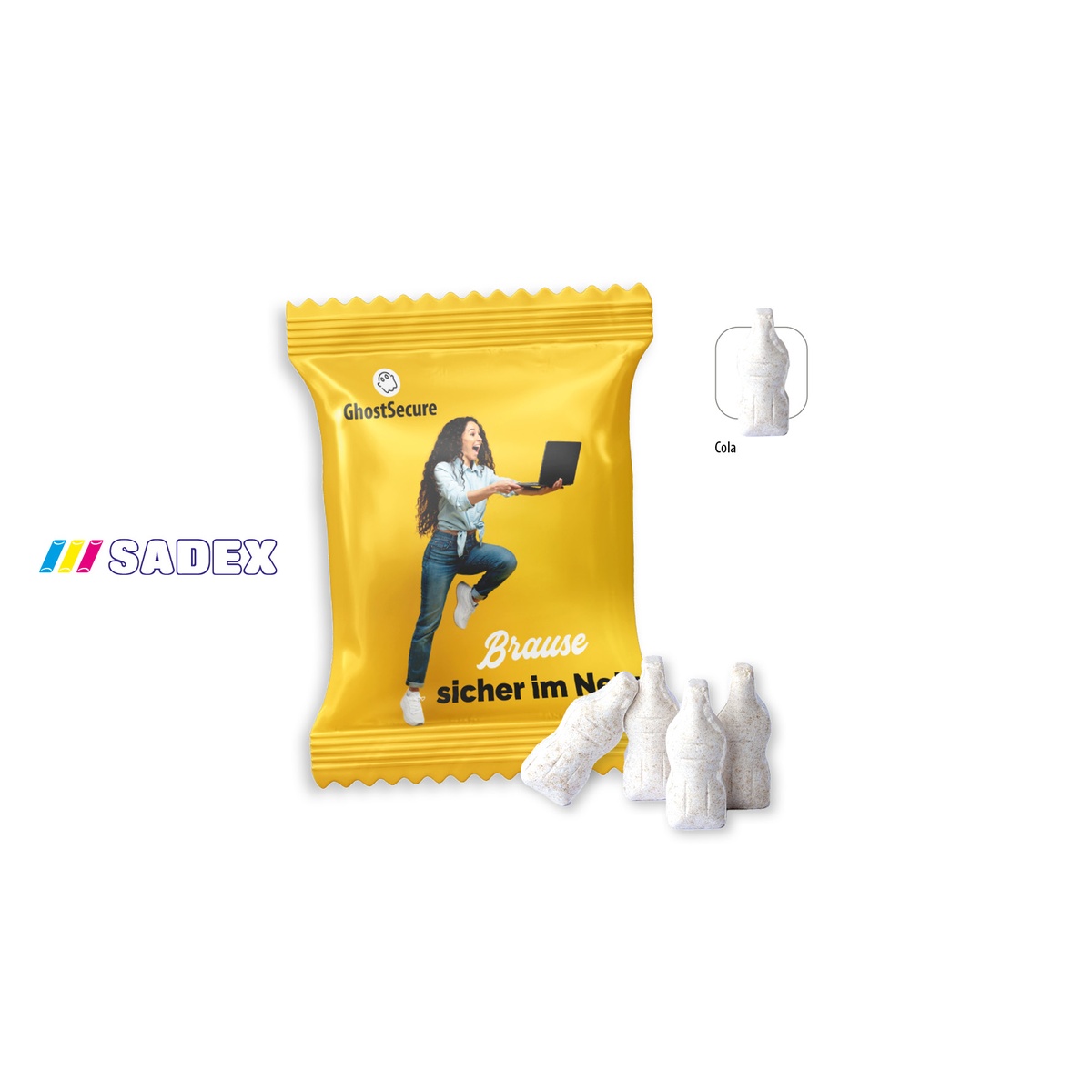 op artikel (6,0 x 9,0 cm)