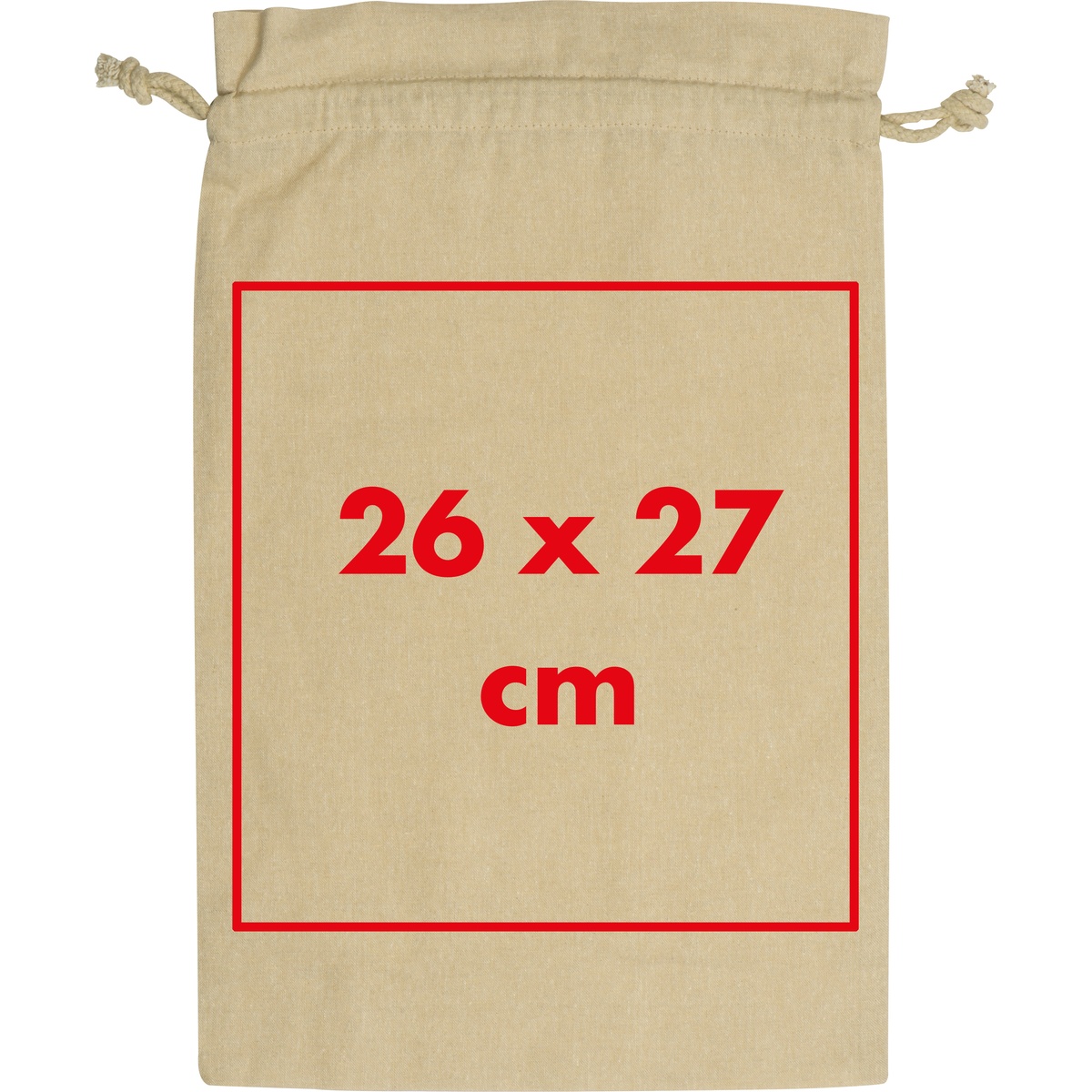 Op de zak (20 x 20 cm)