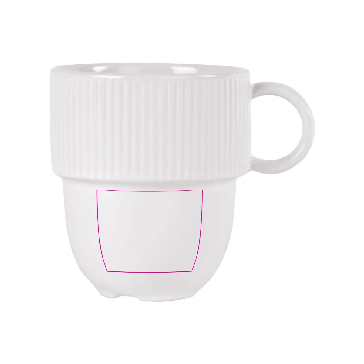 Links van het handvat (30 x 45 mm)