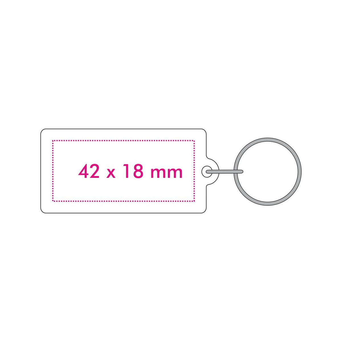 Achterzijde (4,2 x 1,8 cm)