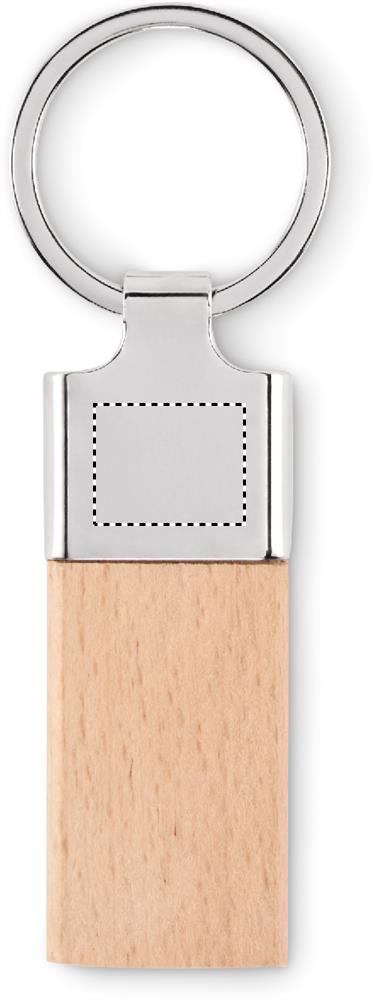 Zijde 1 metaal (1,2 x 1,5 cm)