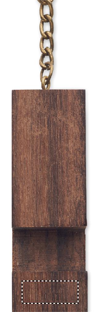 Voorzijde onder (0,6 x 1,5 cm)