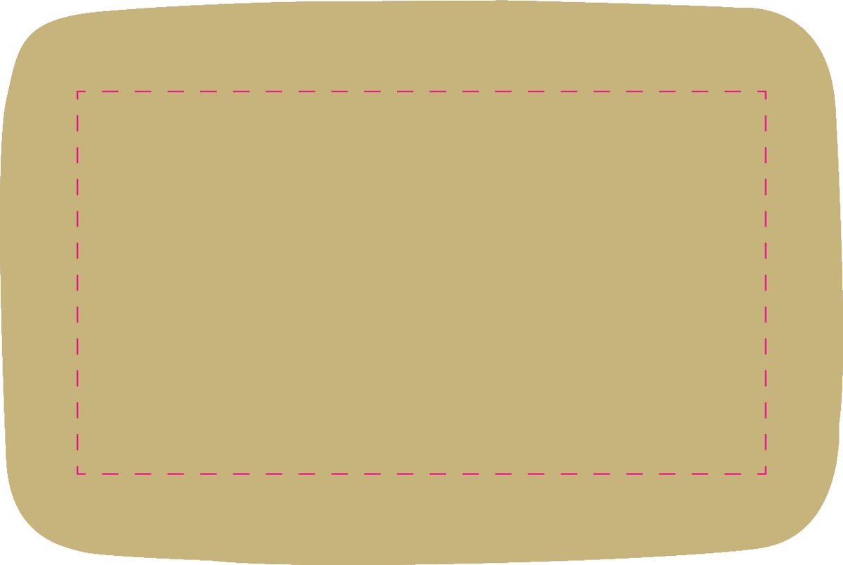 gecentreerd op VS (18x10 cm)