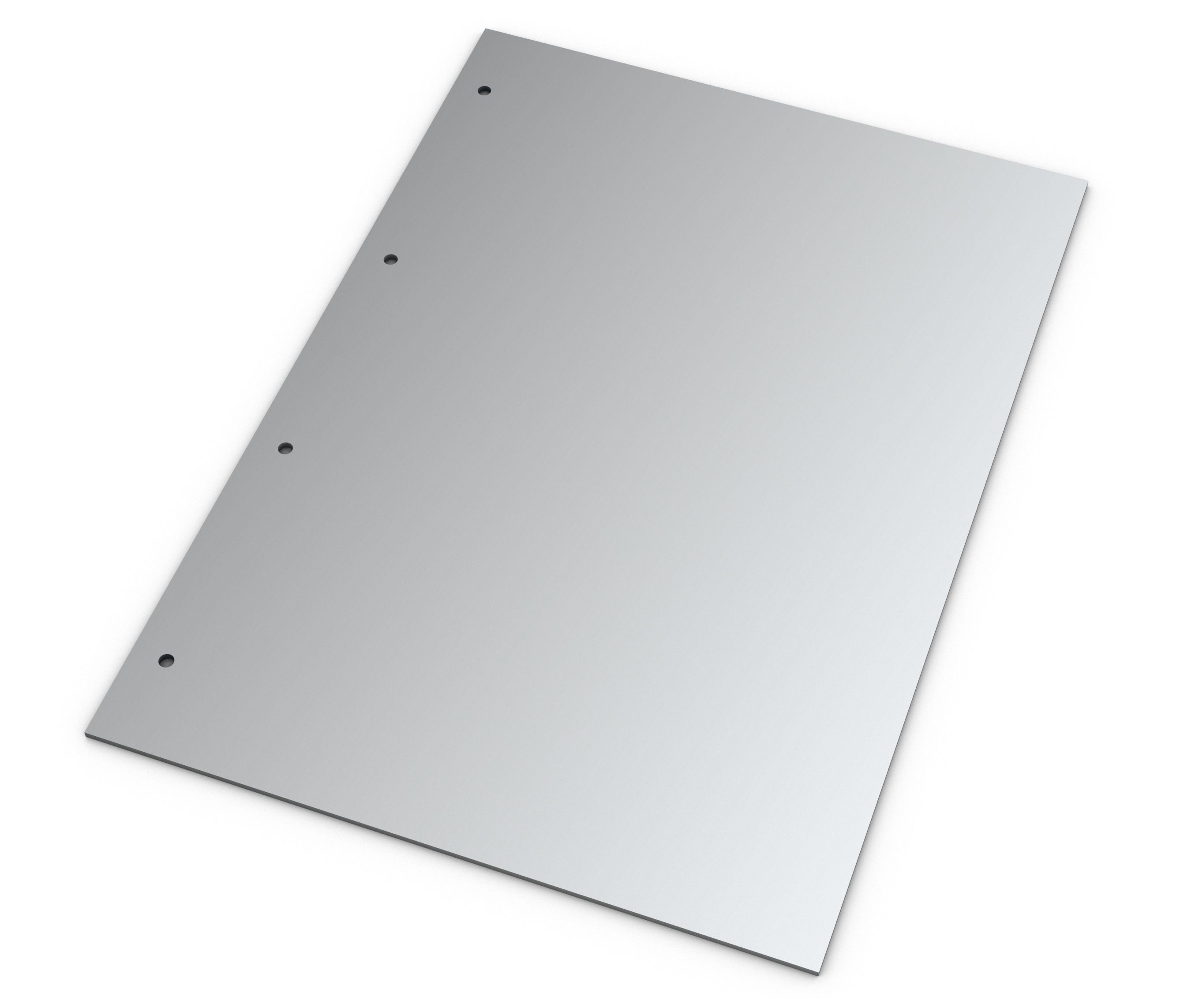 op elk vel (21,2 x 29,9 cm)