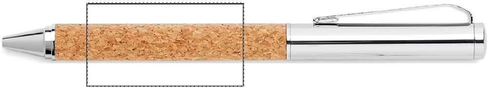 Pen 1 rondom (2,4 x 4,5 cm)