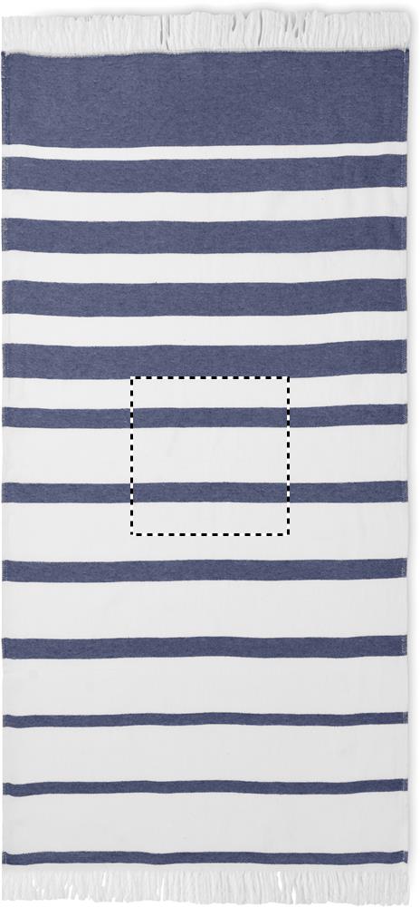 Handdoek midden (27 x 27 cm)