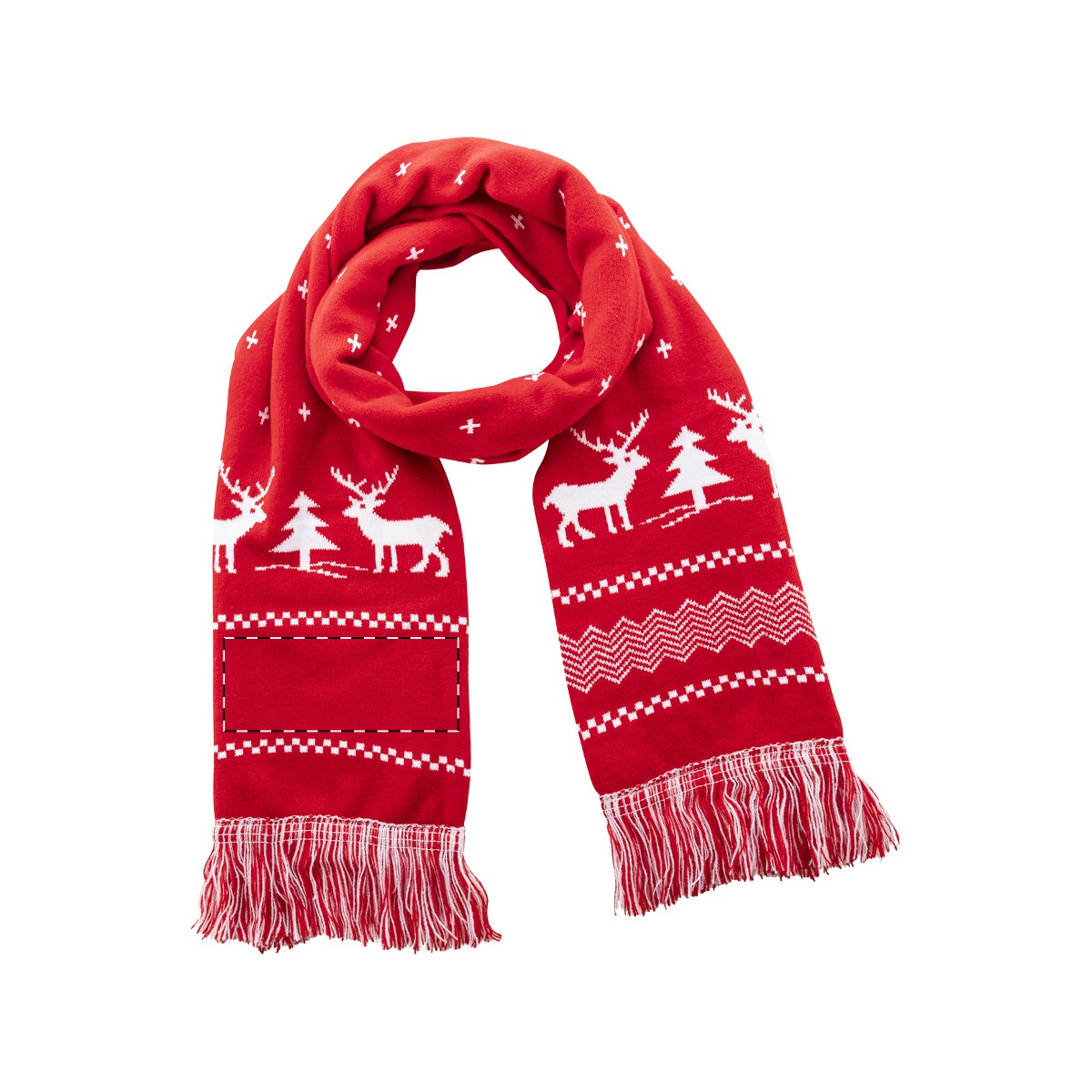 Rechter zijde onder (20 x 5 cm)