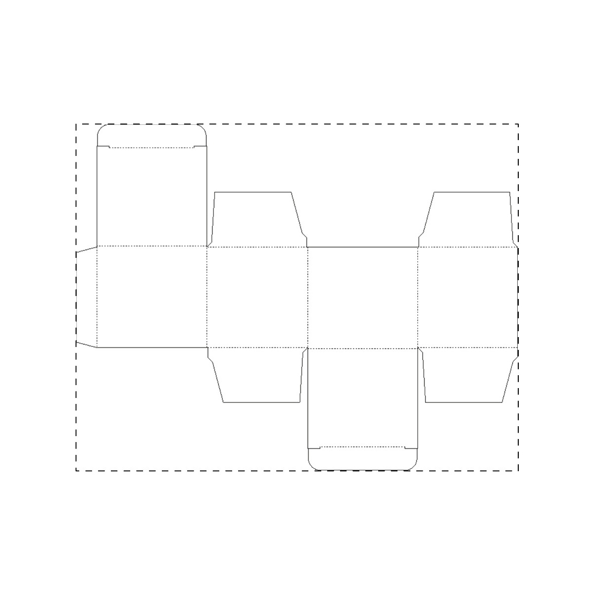 Kraft papierbanderole (27,4 x 7,6 cm)