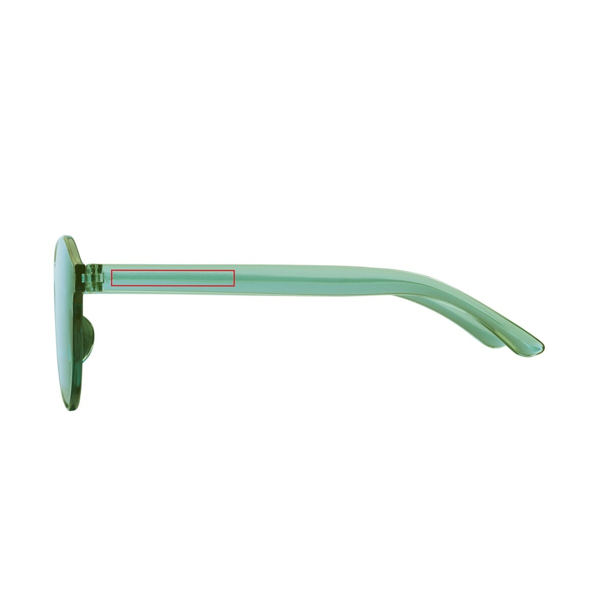 1 cm van het linkerscharnier (5 x 40 mm)