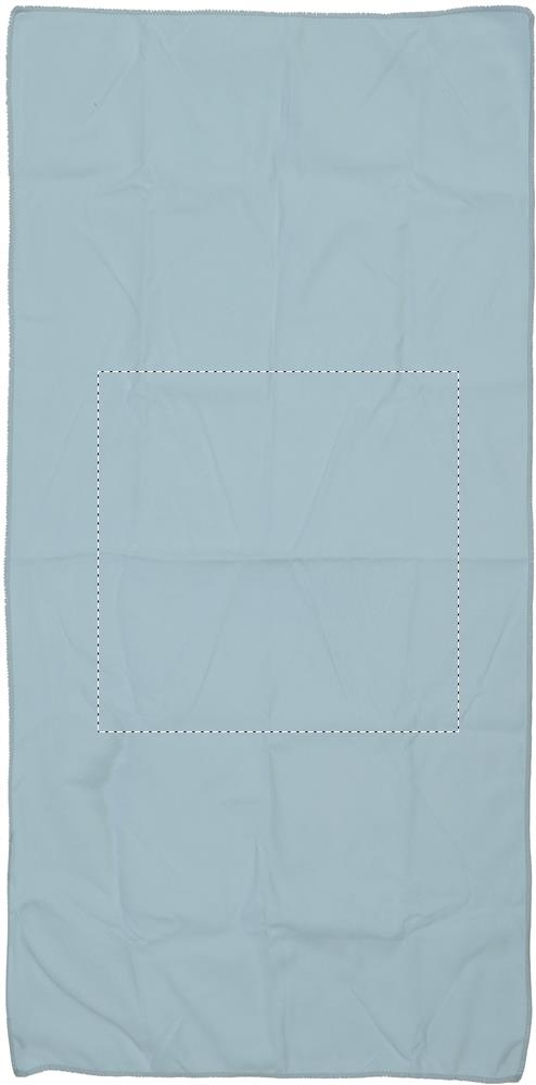 Handdoek voorzijde midden (28 x 23 cm)