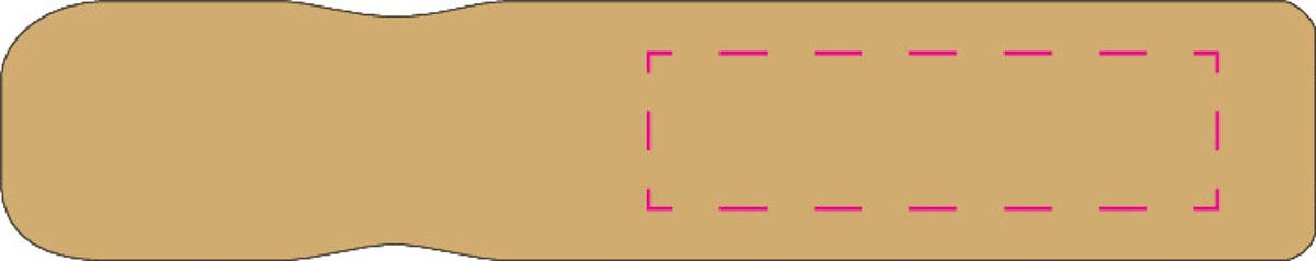 op handvat (5,5x1,5 cm)