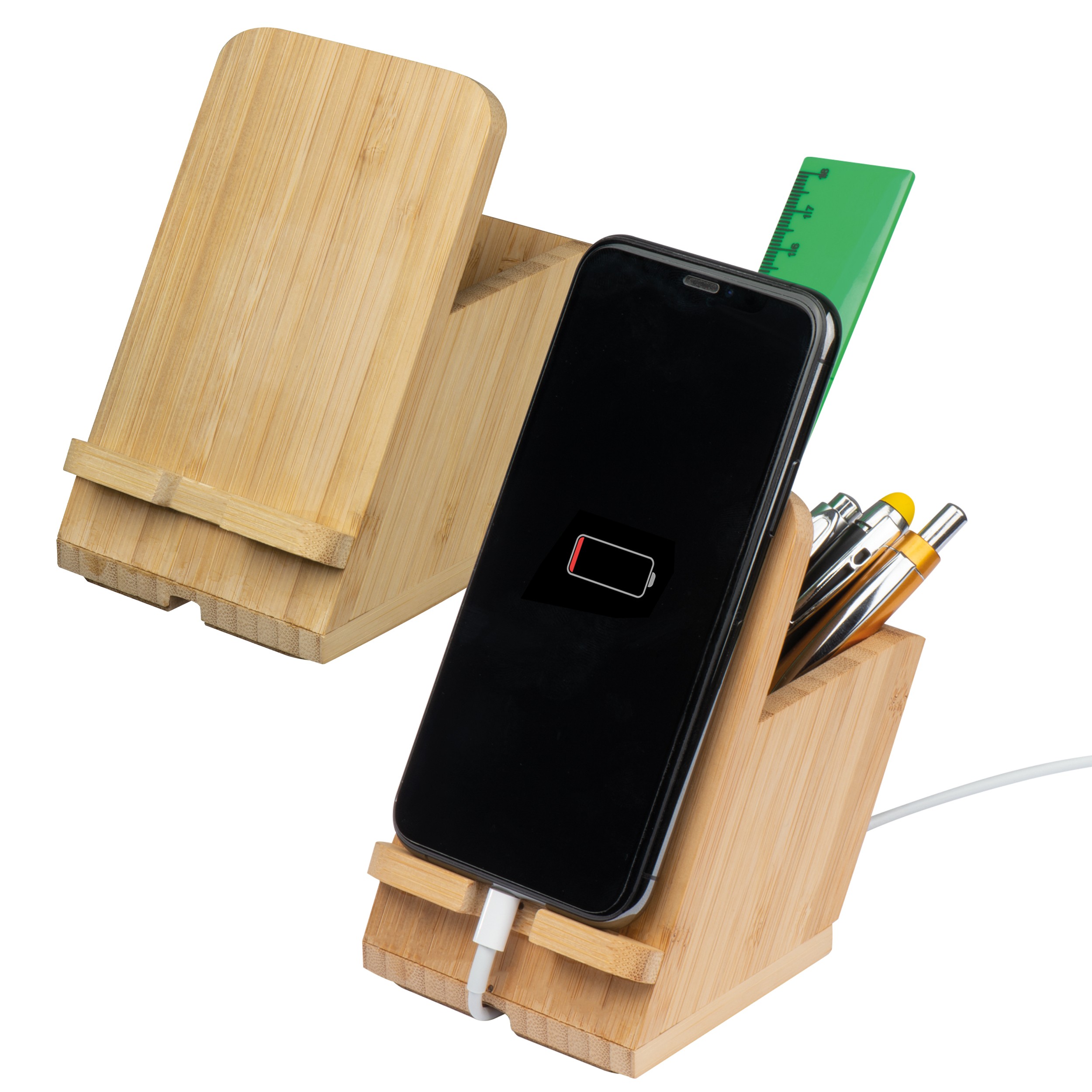 In het midden (5 x 3 cm)