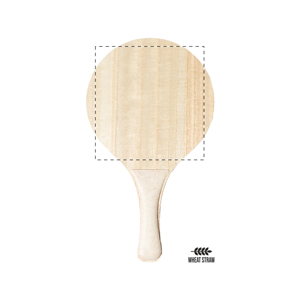 Racket 2 achterkant (14 x 10 cm)