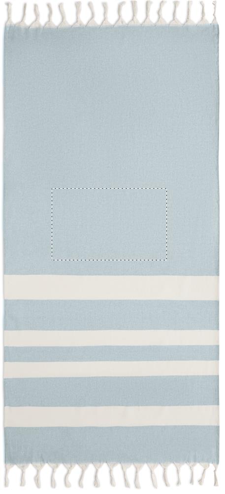 Handdoek achterzijde midden (25 x 40 cm)