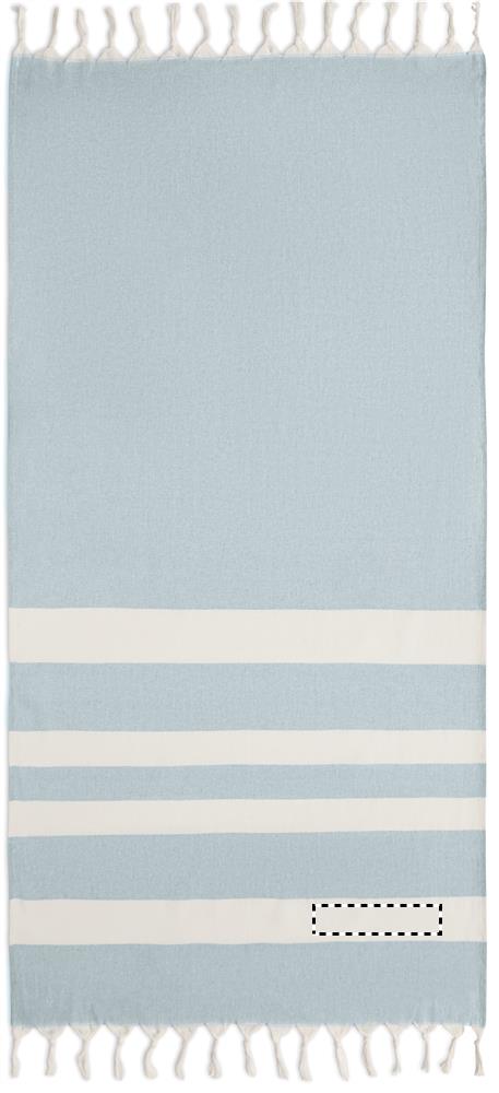 Handdoek hoek 1 (4,5 x 20 cm)