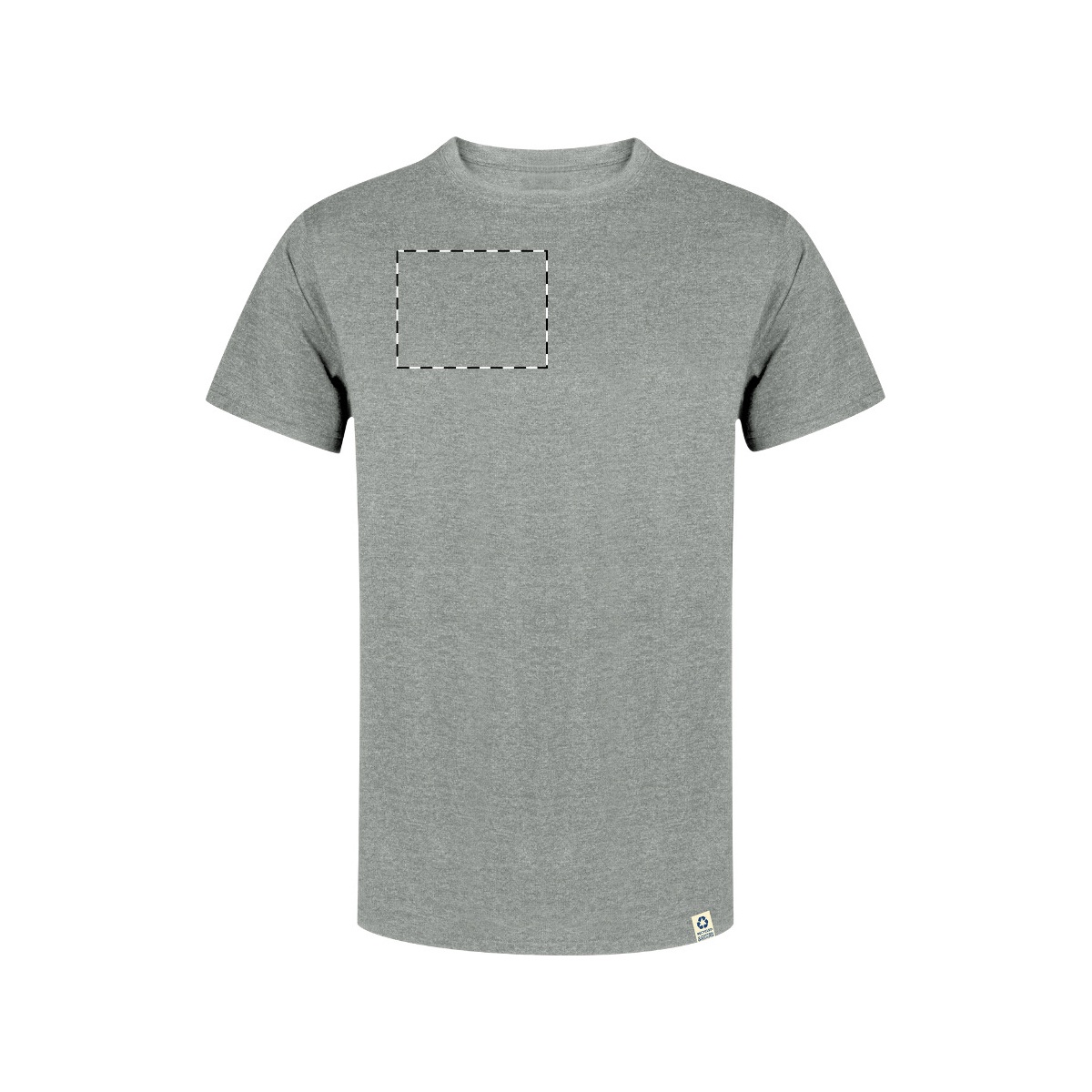 Rechterborst (15 x 8 cm)