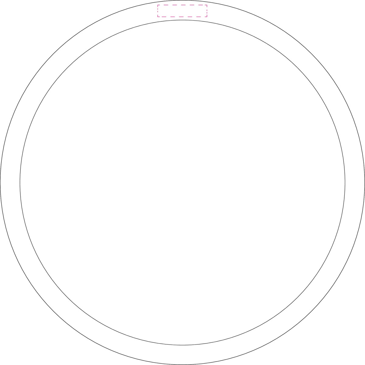 Rand - bovenkant (4x1 cm)