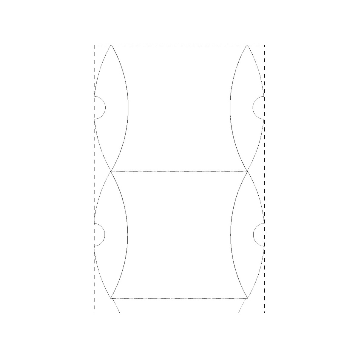 Volledig oppervlak (19,1 x 30 cm)