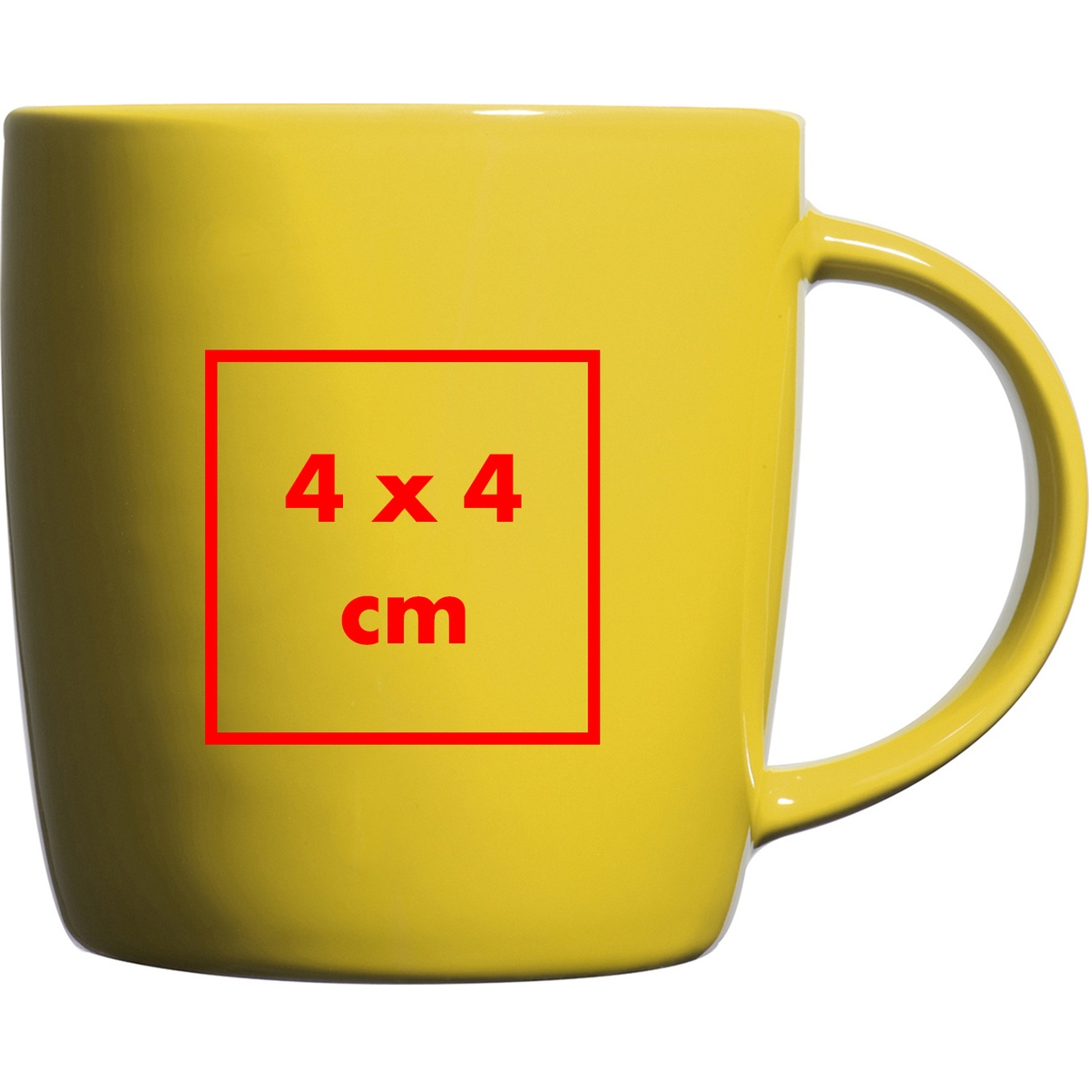 Op de beker (23 x 5,5 cm)