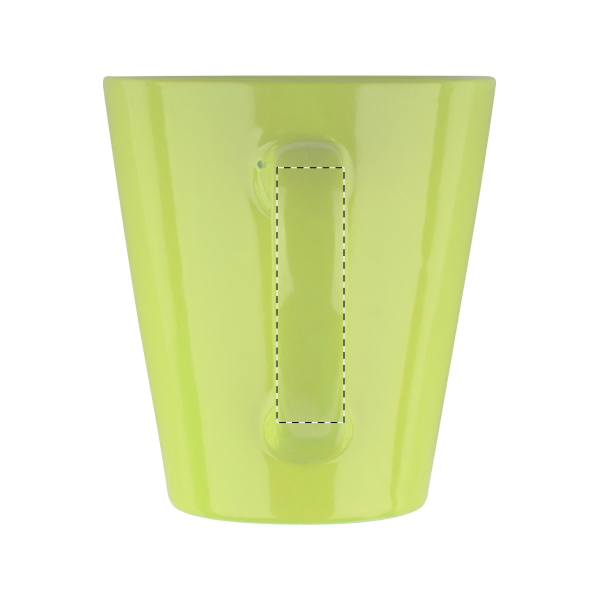 Op de hendel (0,5 x 3 cm)