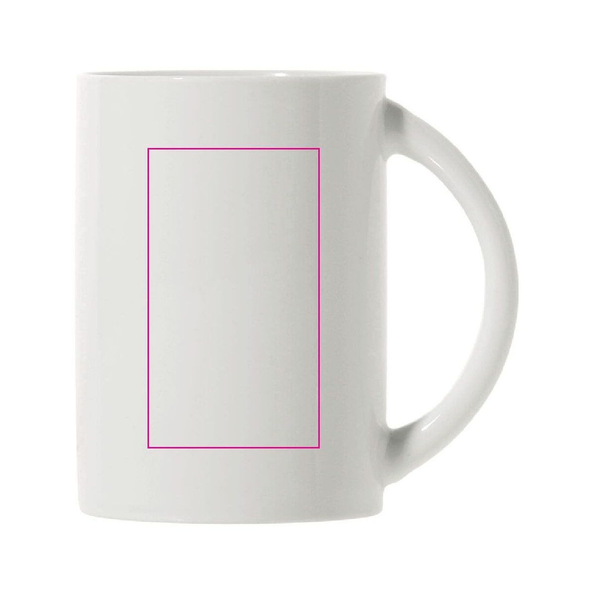 Links van het handvat (60 x 45 mm)